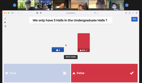 Image of Virtual Joint Hall Orientation Night 2022-23